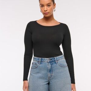 Abercrombie & Fitch Curve Love High Rise Dad Shorts - new with tags